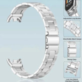 قیمت و خرید خرید بند فلزی 3BEAD مناسب ساعت هوشمند شیائومی می بند Mi BAND 8 استیل با کیفیت از دیجی اکسس