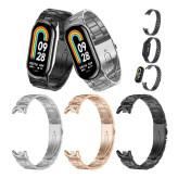 قیمت و خرید بند فلزی 3BEAD مناسب ساعت هوشمند شیائومی می بند Mi BAND 9 استیل با کیفیت از دیجی اکسس