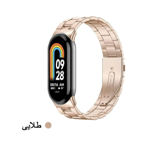 قیمت و خرید بند فلزی 3BEAD مناسب ساعت هوشمند شیائومی می بند Mi BAND 10 استیل با کیفیت از دیجی اکسس