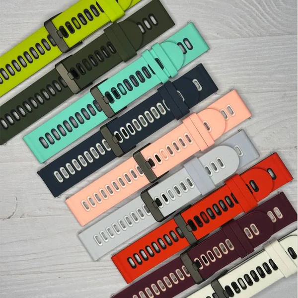 خرید بند سلیکونی ساعت هوشمند گلوریمی GLORIMI GC PLUS با قفل سگکی در رنگ بندی جذاب از دیجی اکسس