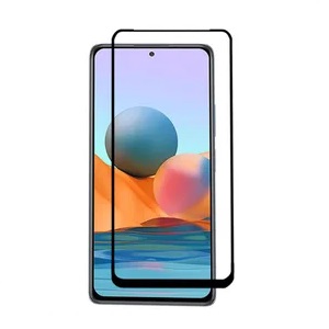 گلس شیشه ای ایج مناسب برای گوشی شیائومی می MI NOTE 10 | محافظ صفحه فول چسب 3D