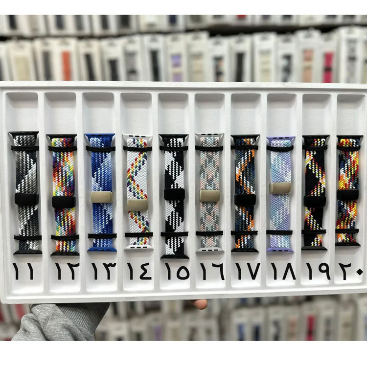 خرید بند بافت اپل واچ مدل سولو در 50 رنگ مناسب سری 10 سایز 46 میلی متری Apple Watch Seri 10 46 mm از دیجی اکسس