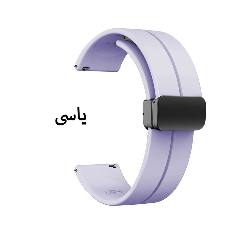 بند سیلیکونی ساعت هوشمند سامسونگ گلکسی واچ سری 4 و 5 و 6 و 7 Galaxy Watch سایز بندی کامل