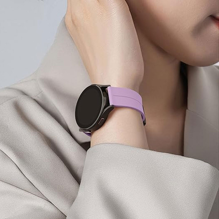بند سیلیکونی ساعت هوشمند سامسونگ گلکسی واچ سری 4 و 5 و 6 و 7 Galaxy Watch سایز بندی کامل