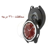 خرید بندسیلیکونی به همراه کاور و گلس مناسب ساعت سامسونگ گلکسی واچ 4و5و6و7 سایز بندی کامل از دیجی اکسس