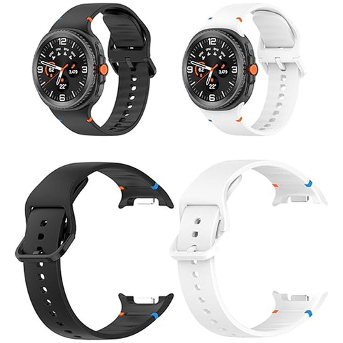 خرید بند سیلیکونی مدل SIC مناسب سامسونگ گلکسی واچ 8 کلاسیک 46mm | بند نرم، ضدتعریق و مقاوم با قفل سگکی