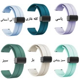 خرید بند سیلیکونی مگنتی مدل مجیک مناسب میبرو کالر/ Mibro color| نرم، سبک و در رنگبندی متنوع از دیجی اکسس