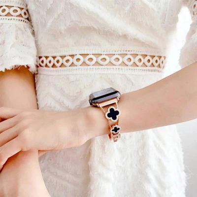 قیمت و خرید بند استیل اپل واچ زنانه ونکلیف استیل لوکس | سایزبندی کامل Apple Watch در چهار رنگ از دیجی اکسس