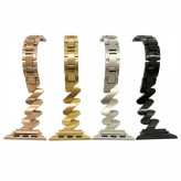 Z_Style Stainless Steel Band for Apple Watch Series 1–9 (38/40/41mm) – Premium Warm Steel | Digiaccs