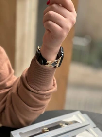 خرید بند استیل و چرم ونکلیف اپل واچ مناسب تمامی سایزها | بند دستبندی لوکس Apple Watch
