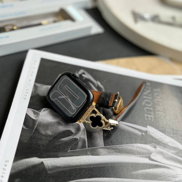 خرید بند استیل و چرم ونکلیف اپل واچ مناسب تمامی سایزها | بند دستبندی لوکس Apple Watch
