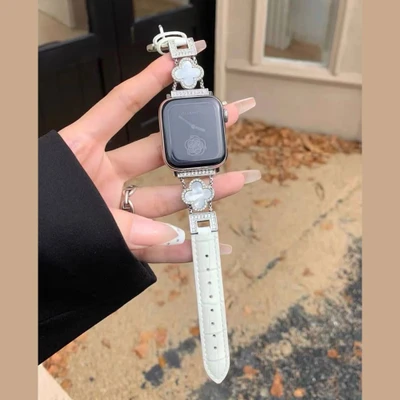 بند دستبندی لوکس Apple Watch طرح Van Cleef