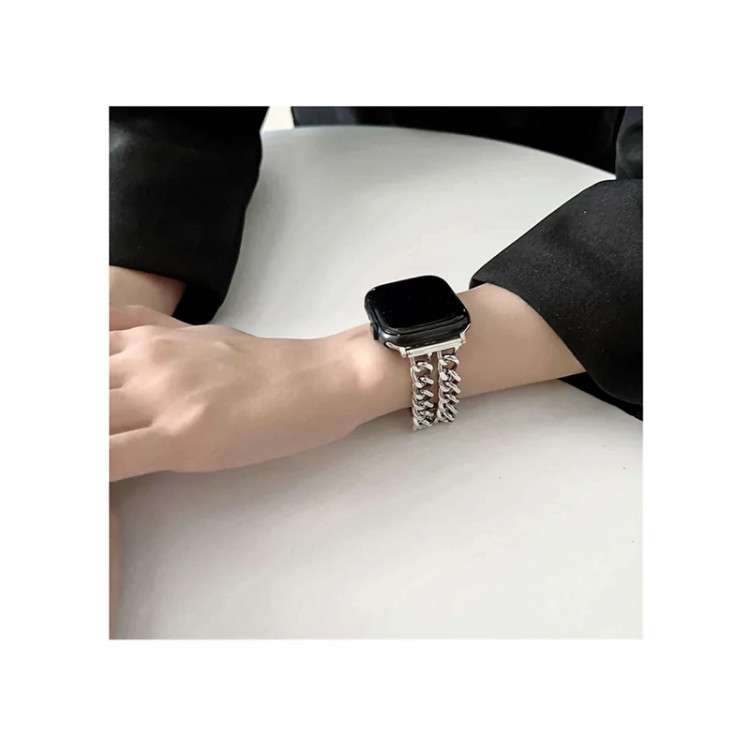 بند فلزی لوکس Apple Watch مدل کارتیه