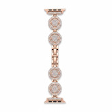 بند نگیندار رزگلد اپل واچ مدل Stone‑Circle