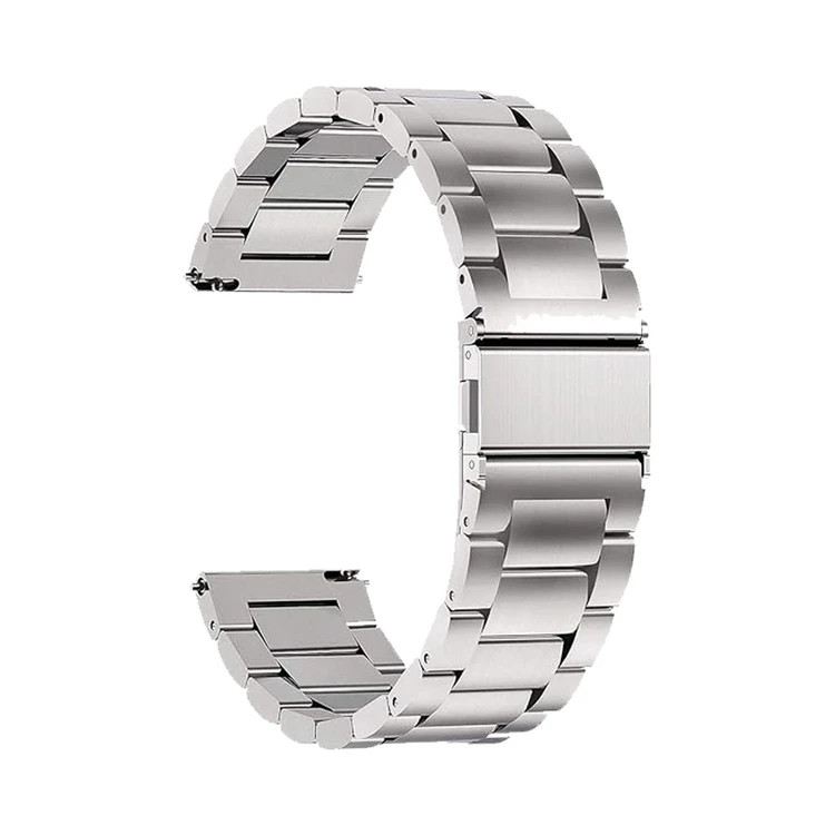 خرید بند سه مهره رولکسی بند سه مهره رولکسی ساعت هوشمند شیائومیMi Watch Color 2 22mm با کیفیت بالا استیل نقرهای