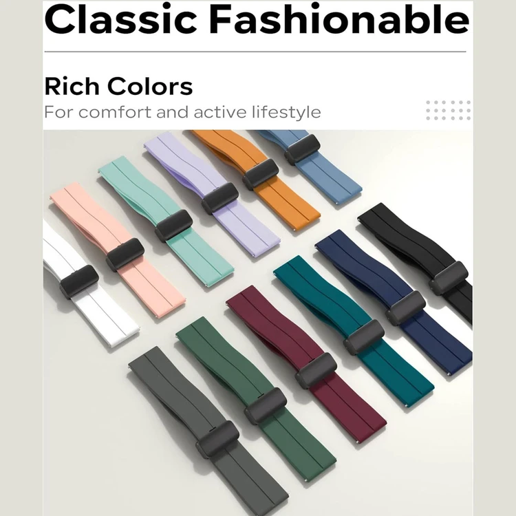 بند سیلیکونی مگنتی Xiaomi Watch S1 22mm