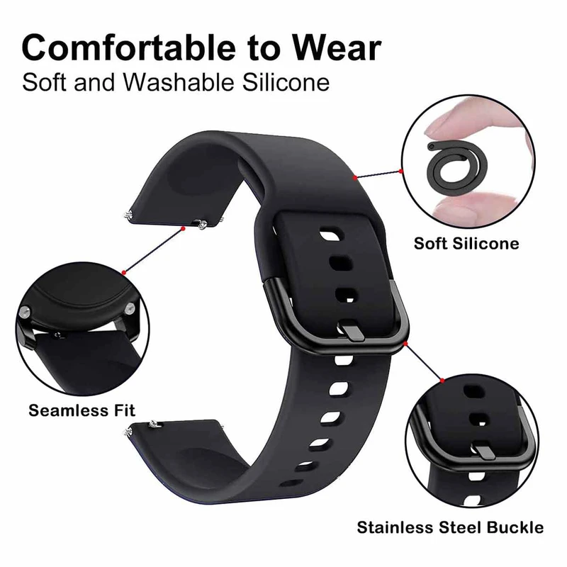 بند نرم ساعت Xiaomi mi Watch S1 active 22mm