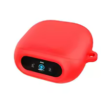 کاور سیلیکونی محافظ کیس هدفون انکر Soundcore Liberty 5 proهمراه با قلاب کارابین