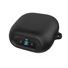 کاور سیلیکونی محافظ کیس هدفون انکر Soundcore Liberty 5 proهمراه با قلاب کارابین