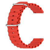بند اوشن لوپ قرمز برای ساعت کیسلکت KIESLECT LORA / LORA2 / LORA3
