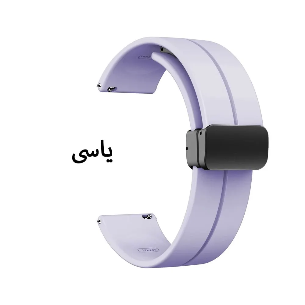 بند سیلیکونی با قفل مگنتی مناسب ساعت هواویWatch GT2