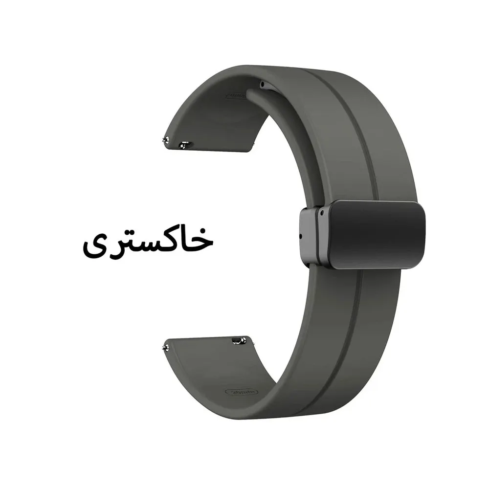 بند سیلیکونی با قفل مگنتی مناسب ساعت گلوریمی Glorimi M2 max LTD