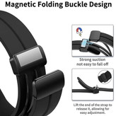 بند سیلیکونی با قفل مگنتی مناسب ساعت هایلوHaylou RS4 global