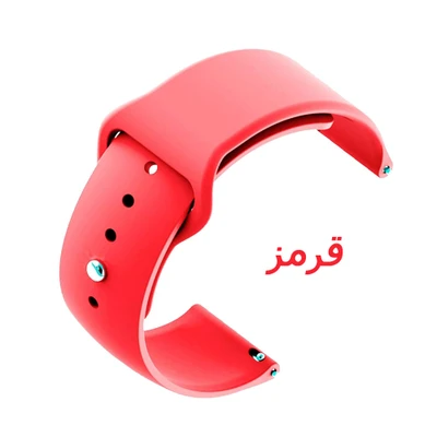 بند ساعت سیلیکونی اصلی مناسب ساعت امیزفیت Amazfit bip 5 باقفل پینی