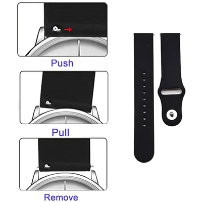 بند ساعت سیلیکونی اصلی مناسب ساعت کیسلکت Kieslect KS2 LTD