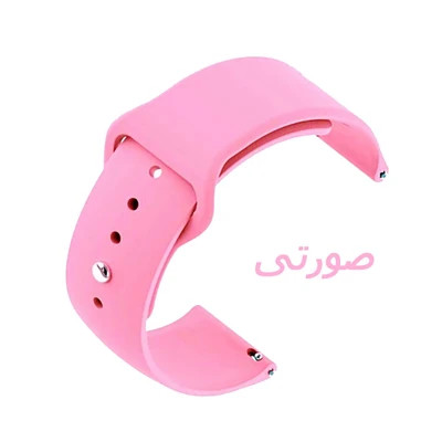 بند ساعت سیلیکونی پین دار مناسب ساعت هوشمند سامسونگ گلکسی واچ شیش کلاسیک سایز Galaxy Watch 6 Classic 47mm