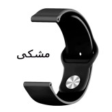 بند ساعت سیلیکونی پین دار مناسب ساعت هوشمند سامسونگ گلکسی واچ پنج سایز 44 میلی متری Galaxy Watch 5 44mm