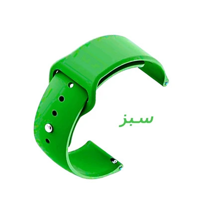 بند ساعت سیلیکونی پین دار مناسب ساعت هوشمند سامسونگ گلکسی واچ چهار سایز 40 میلی متریGalaxy Watch 4 40mm